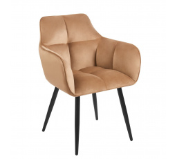 ELŐVÉTEL -15% 30-ig.09 ! Velvet cappuccino szék K40-FXJG