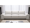 SOFA ZARA DL 270 CM SKÓRA NATURALNA - Skóra czerwona