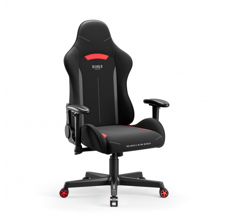 Starter szövet gamer szék fekete-piros