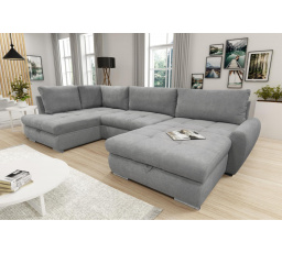 Sedací souprava Calista pravá světle šedá