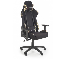 EXODUS irodai gamer szék, fekete