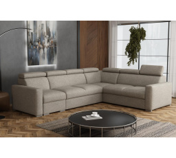 Sedací souprava Petrit V pravá Aragon hnědošedá