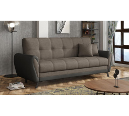 Pohovka Kira tmavě hnědá