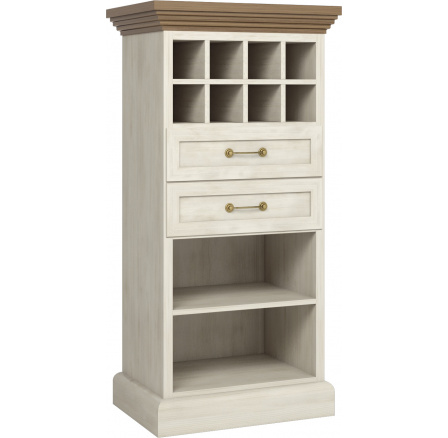 ROYAL R2S komód, Északi fenyő + Vad tölgy