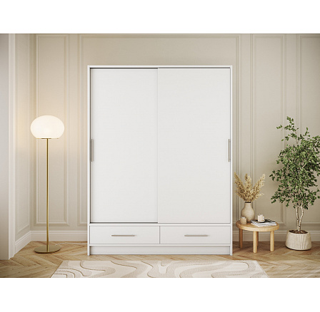 Estantte II ruhásszekrény, Fehér, 150x200 cm Estantte II ruhásszekrény, Fehér, 150x200 cm