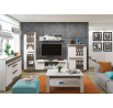 BLANCO 27 sosna śnieżna/MDF new grey - szafa