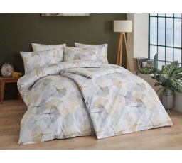 Bavlněný povlak na polštář Swanlake béžový 30x40