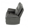 Polohovací křeslo, šedá, látka vintage, TV-4092 GREY3