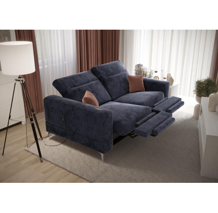 SOFA RELAX MALIBU II 180 CM - Odcienie granatu