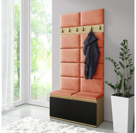 EMI 1 előszobafal, Trinity 17/Artisan + fekete