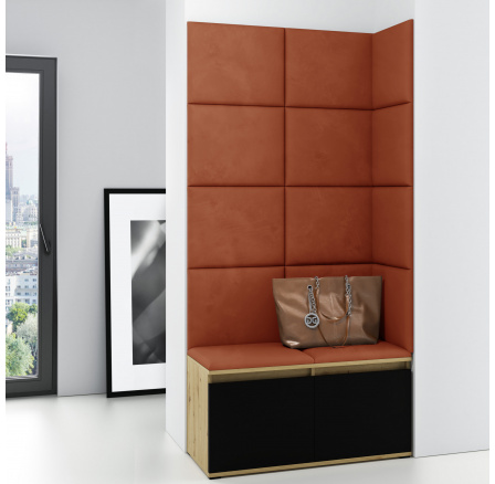 EMI 2 előszobafal, Trinity 25/Artisan + fekete