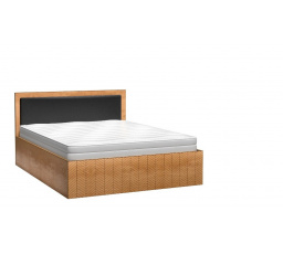 Ágy 160x200 Fonti F12 Karamell tölgy