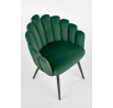 K410 szék, zöld bársony