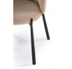 Étkezőszék K531, Bézs/Fekete