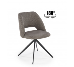 Forgó étkezőszék K546, Szürke/Fekete