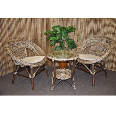 Ratanová sedací souprava Ebony wicker mix Ratanová sedací souprava Ebony wicker mix