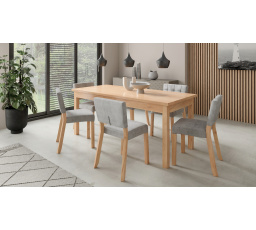 RODOS 80 Craft Gold asztal és szék készlet