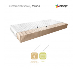 Materac Lateksowy Milano 180x200 Medicott Silver Medicott Silver