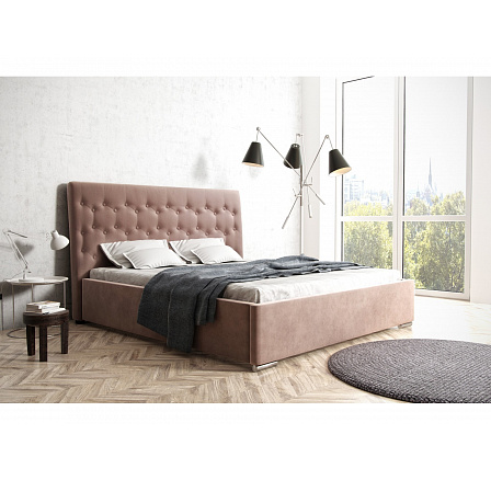 Łóżko Honey ze stelażem metalowym 140x200 Łóżko Honey ze stelażem metalowym 140x200