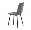 Jídelní židle, šedá, sametová látka, CT-281 GREY4