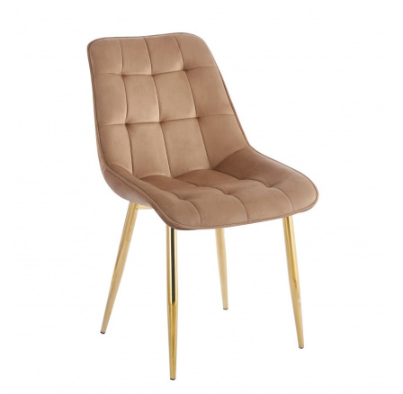 Velvet szék - Riviera 24 cappuccino J262-1 (G)
