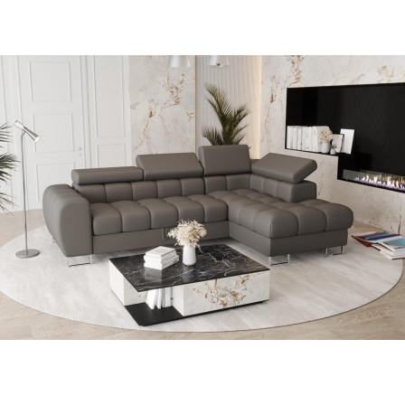 NAROŻNIK ASPEN MINI SKÓRA NATURALNA 260x170 CM - prawa , Skóry naturalne - Wybierz swój kolor