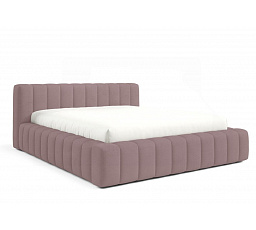 GINO ágy fa keretben léccel, 140x200, Velluto 14