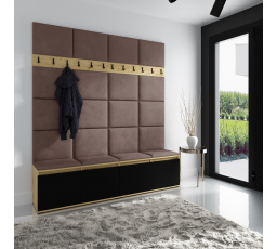 EMI 4 előszobafal, Trinity 06/Artisan+fekete