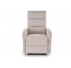 Elektromosan állítható és masszázs fotel CARINIO, Világos Bézs