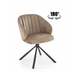 Forgó étkezőszék K533, Cappuccino/Fekete