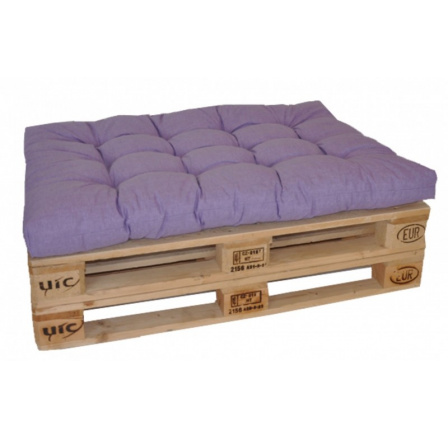 Sedák na paletu 120x80 fialový melír