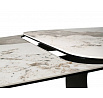 INFINITY Ceramic étkező kinyitható asztal, 160(236)x95 cm, Pandoro Fehér Fényes / Réz