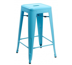 Párizs bárszék 75 cm. kék insp. Tolix