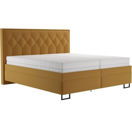 Postel Tobin 160x200, žlutá