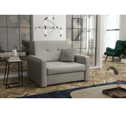 Rozkládací křeslo Vivian Mel I šedá