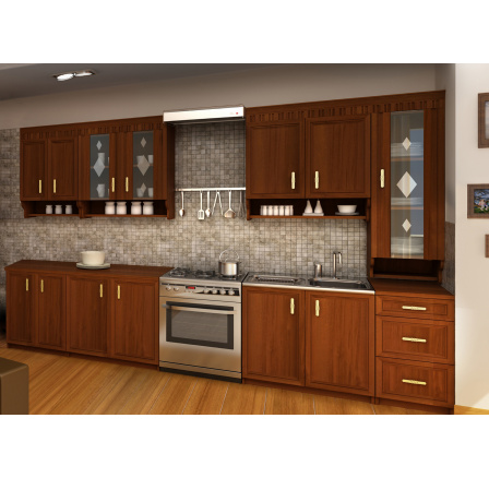 Konyhai szekrénysor MARGARET 3 260, dió