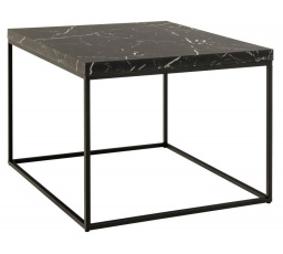 Barossa asztal 60x60cm fekete márvány