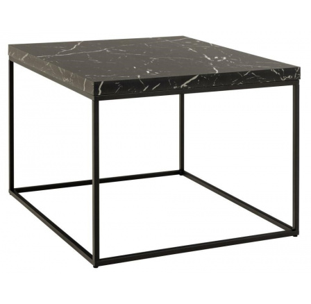 Barossa asztal 60x60cm fekete márvány