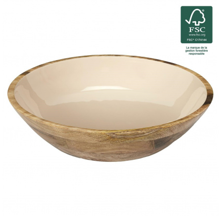 Dune tál 33 cm mangófából Dune tál 33 cm mangófából