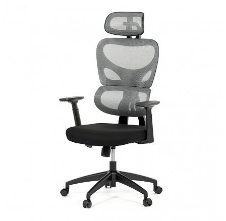 Kancelářská židle, houpací mechanismus, šedá, KA-K2080 GREY Kancelářská židle, houpací mechanismus, šedá, KA-K2080 GREY
