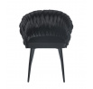 Velvet szék fekete K7-FX