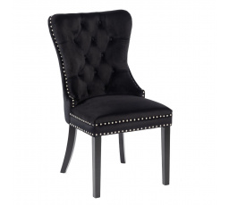 Velvet szék fekete K9-FX