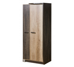 ROMERO R1 ruhásszekrény - Jobb, canyon tölgy/Arusha