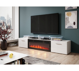 TV komód ROVA, Matt fehér