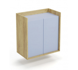 MOBIUS 2D SZEKRÉNY, természetes/kék