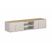 AMILIO RTV 170 1K1SZ - cashmere / dąb olejowany / uchwyty cashmere