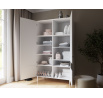 Dullum 120 Wardrobe White Biały 120x205 Not applicable