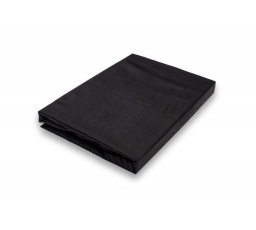 Napínací saténové prostěradlo černé 90x200 jednolůžko