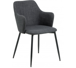Ilsa szék karfákkal sötétszürke