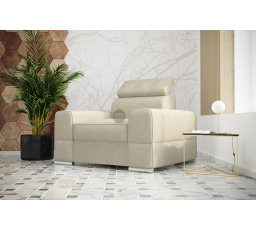 FOTEL ROYAL 114 CM - Odcienie beżu